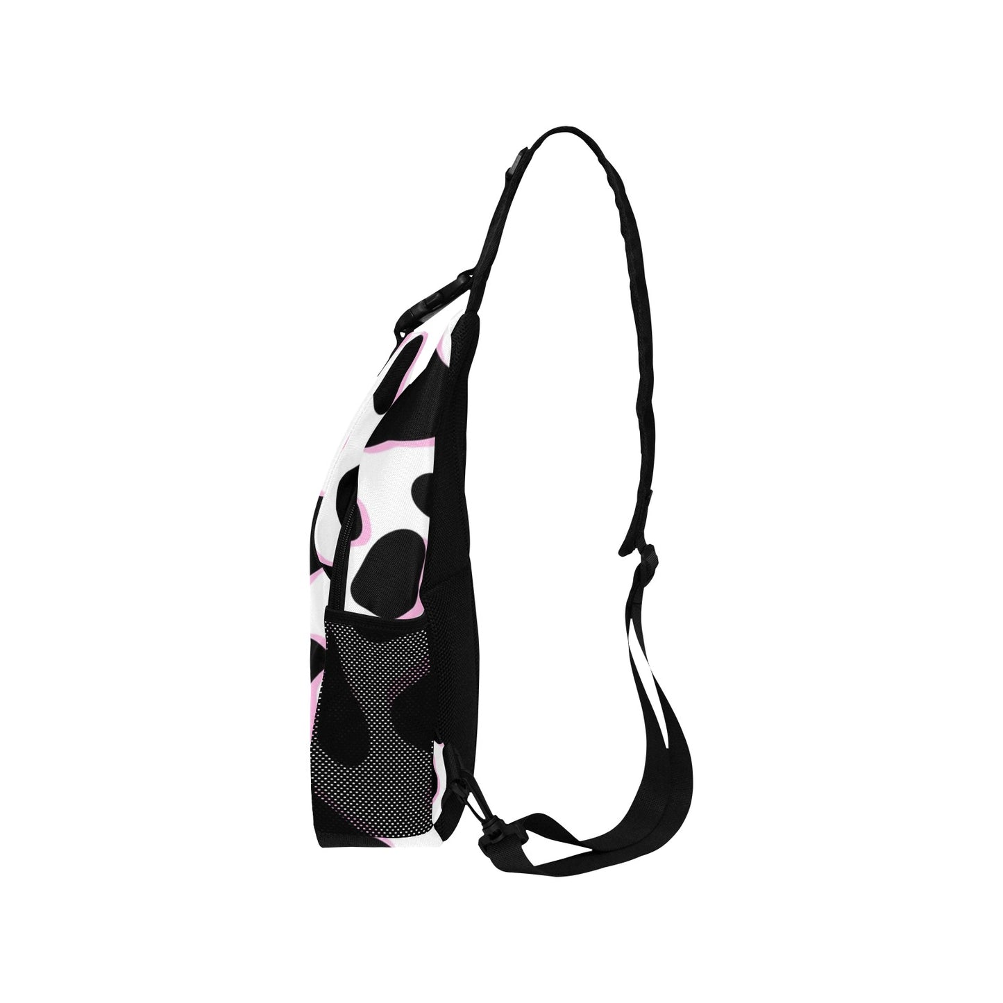 Cow Pattern Men's Casual Chest Bag