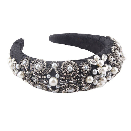 Personalized Baroque Pearl Headband