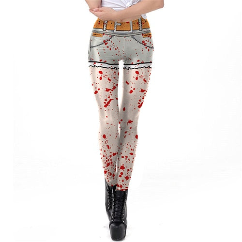 Blood Spatter Leggings