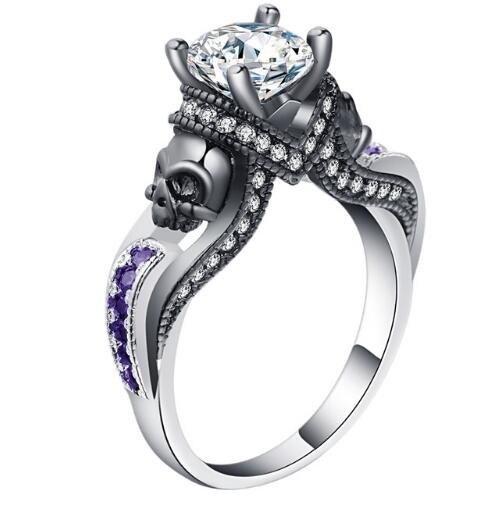 Harajuku Punk Skull Ring - Bold Party Jewelry