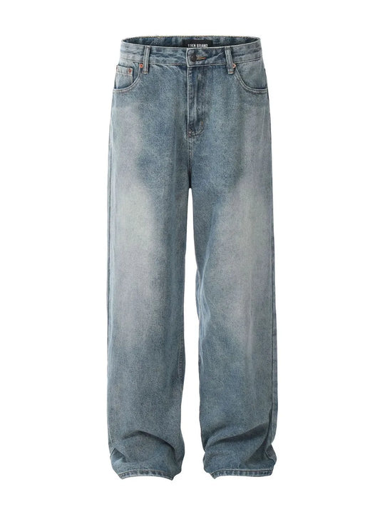 Men's Vintage Harajuku Straight Jeans