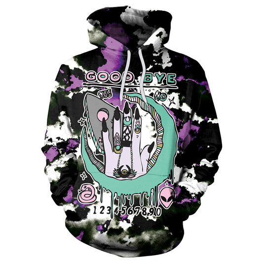 Horror Fingers 3D Printed Harajuku Hooded Sweatshirt