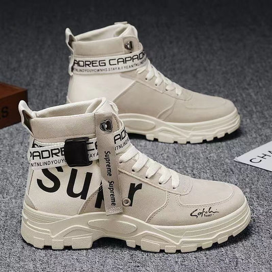 Martin Boots - Versatile British Style High Cut Work Boots