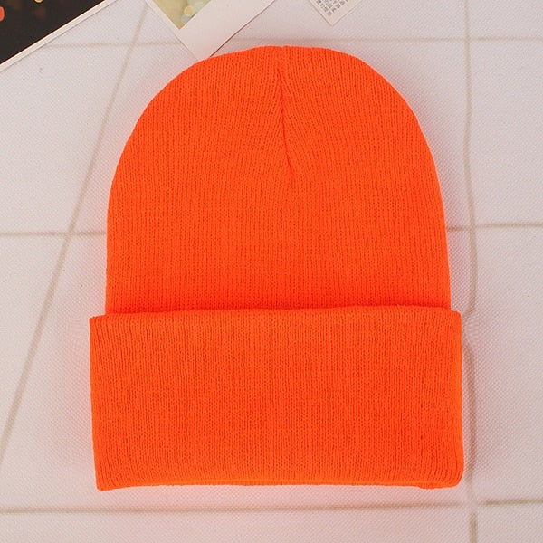 Cute Knitted Beanie Hat for Women - Harajuku Style Cap