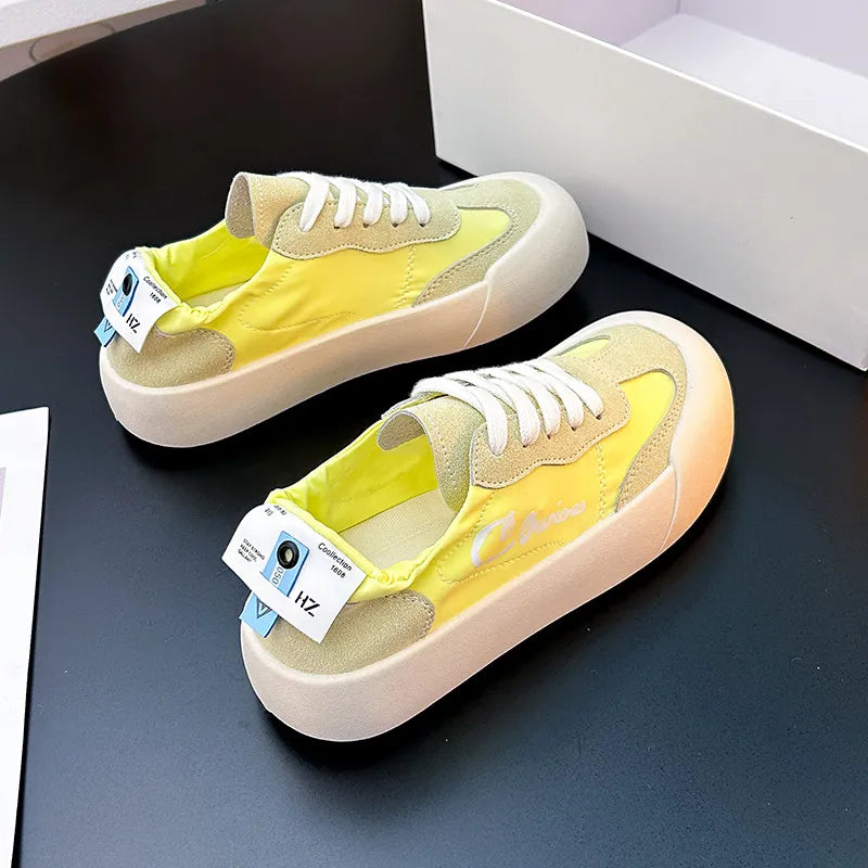 Height Increasing Thick Soled Sports Shoes for Women