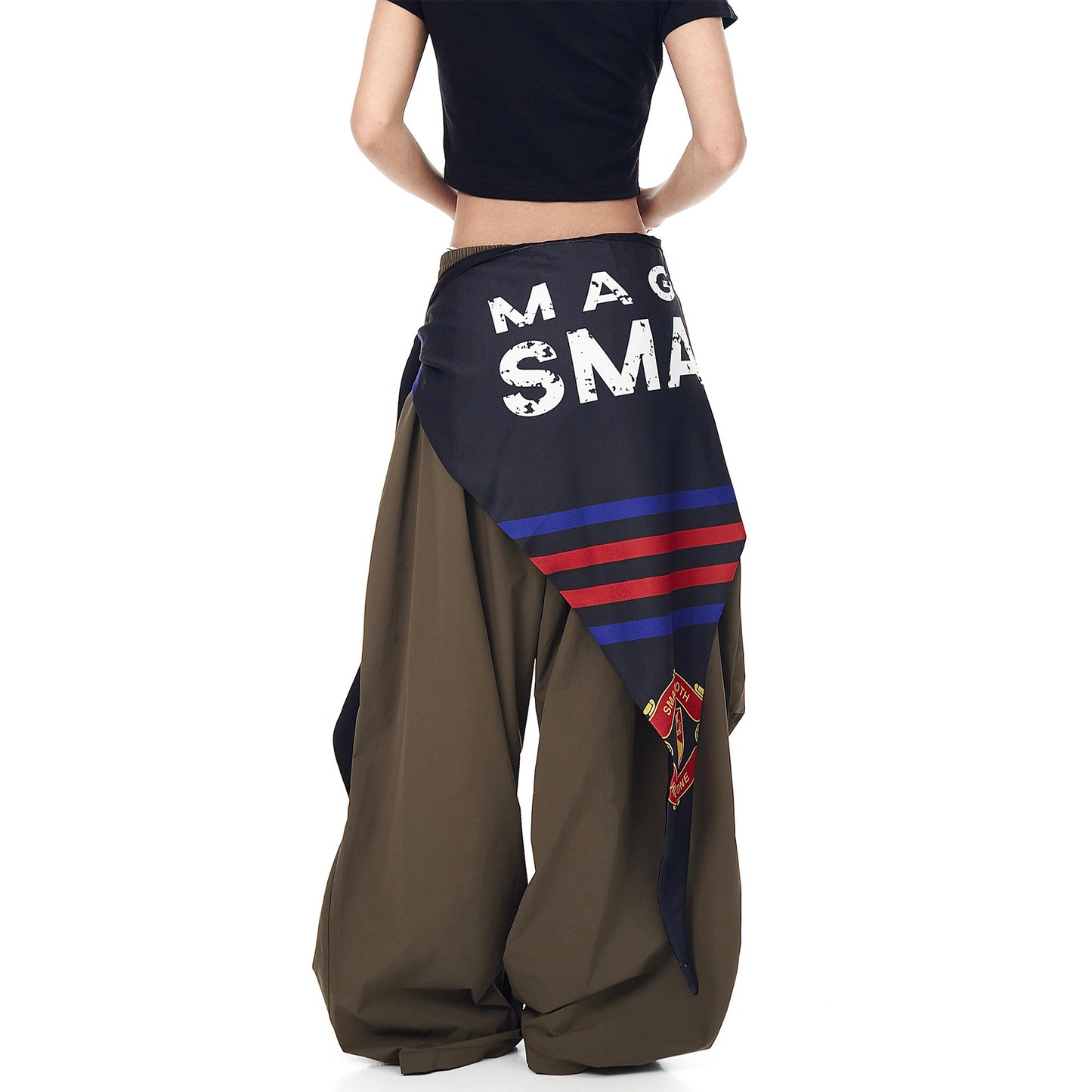 Playful Summer Wide Leg Pants - Harajuku Style
