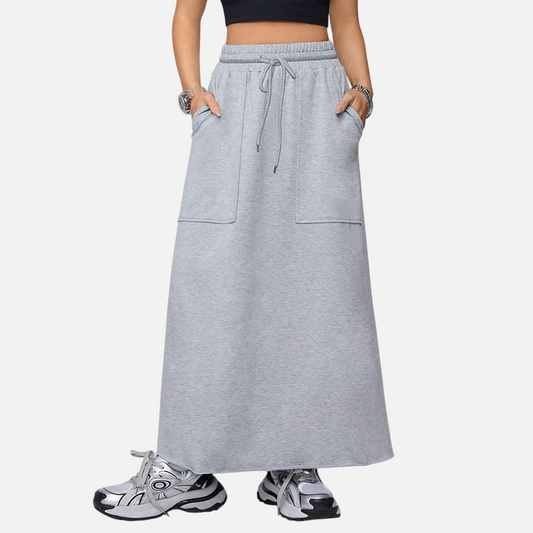 Harajuku Style Women's Casual Loose Sports Half Length Skirt