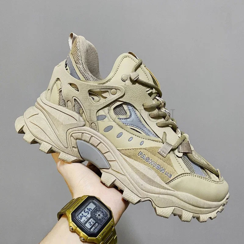 Men's Thick Sole Harajuku Style Running Shoes