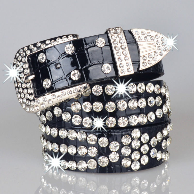 Playful Diamond Belt for Stylish Outfits