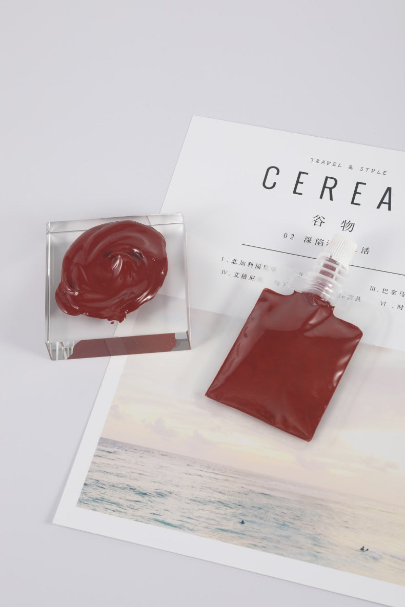 Harajuku-Style Lip Color Paste - 30g Moisturizing Gloss