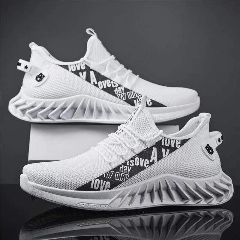Playful Harajuku Style Sneakers for Men - Casual & Comfortable