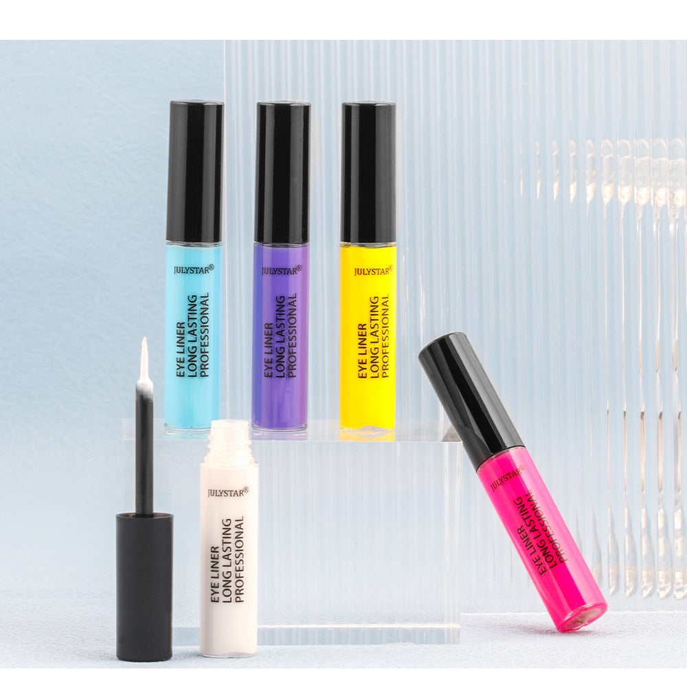 Harajuku Colorful Stain-Free Liquid Eyeliner Set