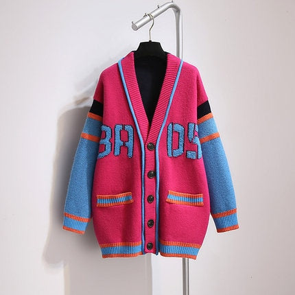 Harajuku Style Women's Knitted Cardigan Jacket