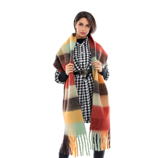 Colorful Tassel Scarf for Women - Harajuku Style