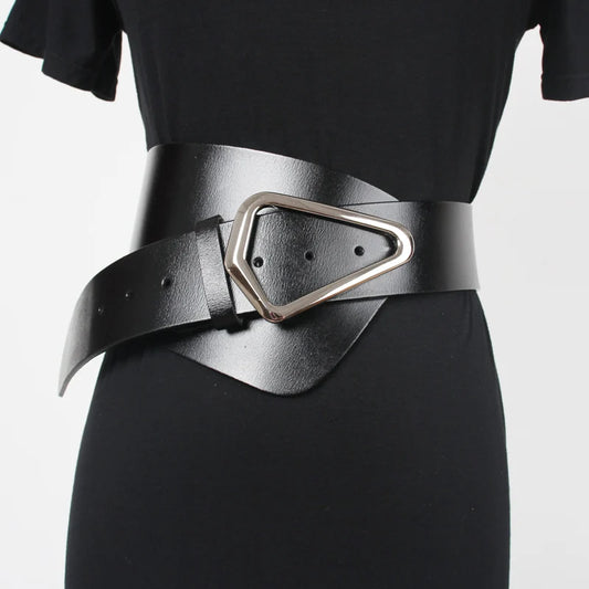 Harajuku Style Irregular Spring Suede Waist Belt