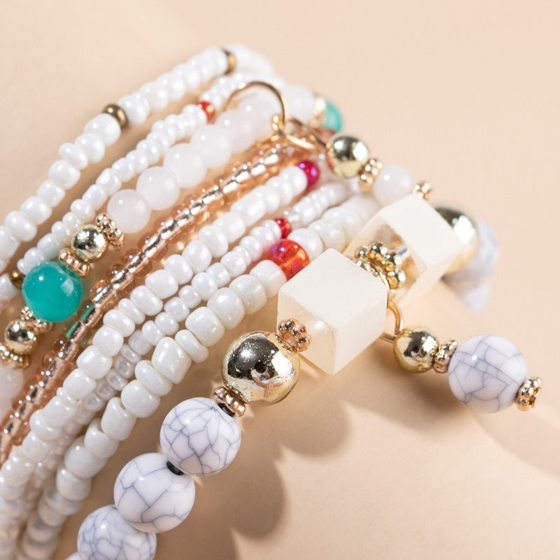 Holiday Storm Simi Yami Beads Bracelet Set