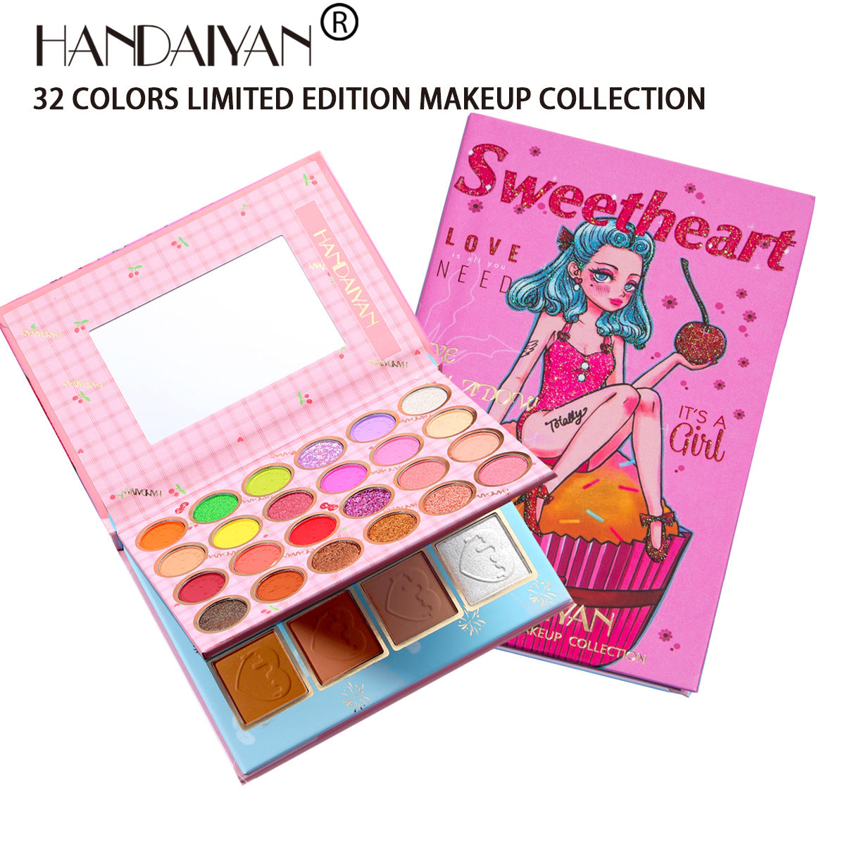 32 Color Harajuku Inspired Makeup Palette Set