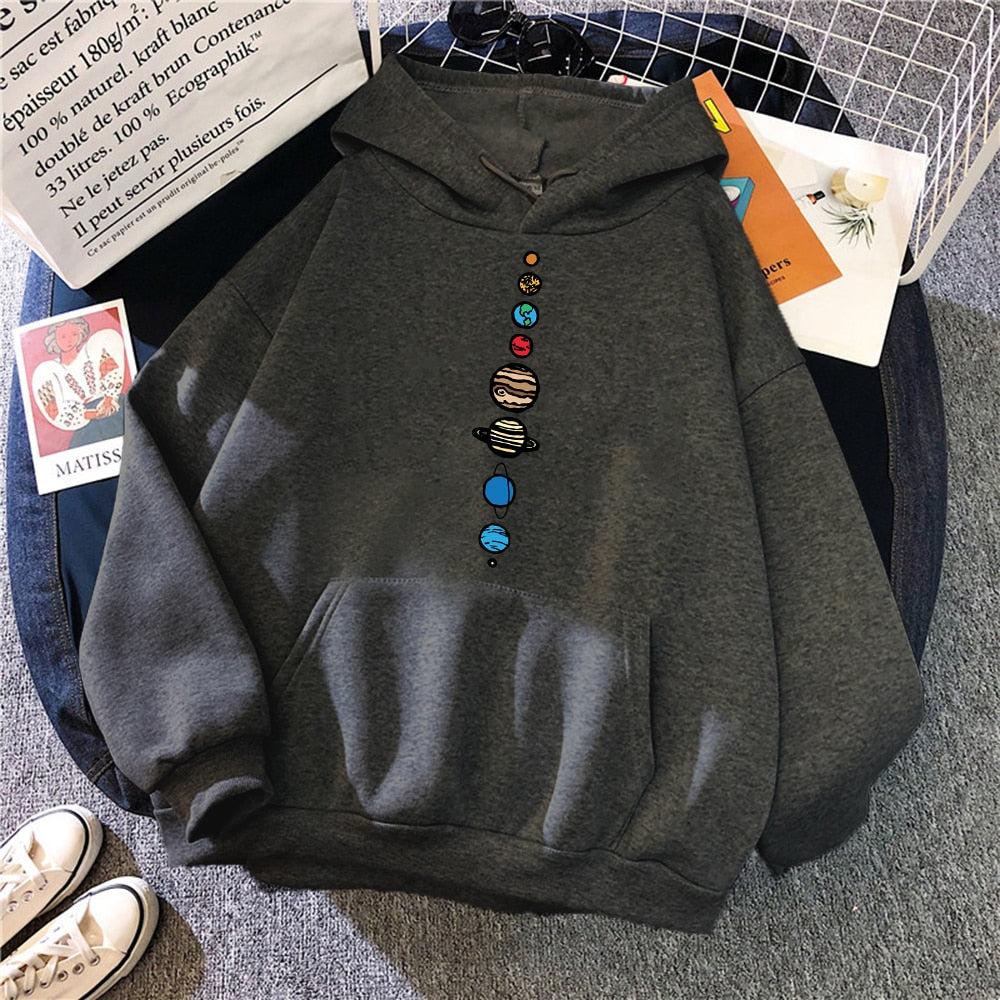 Playful Planets Universe Pullover Hoodie
