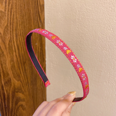 Ethnic Retro Embroidery Flower Headband