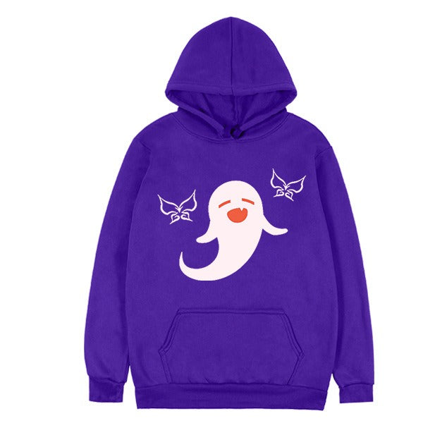 Women's Hu Tao Anime Graphic Hoodie - Harajuku Style