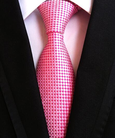 Classic Yellow & Navy Blue Striped Silk Tie