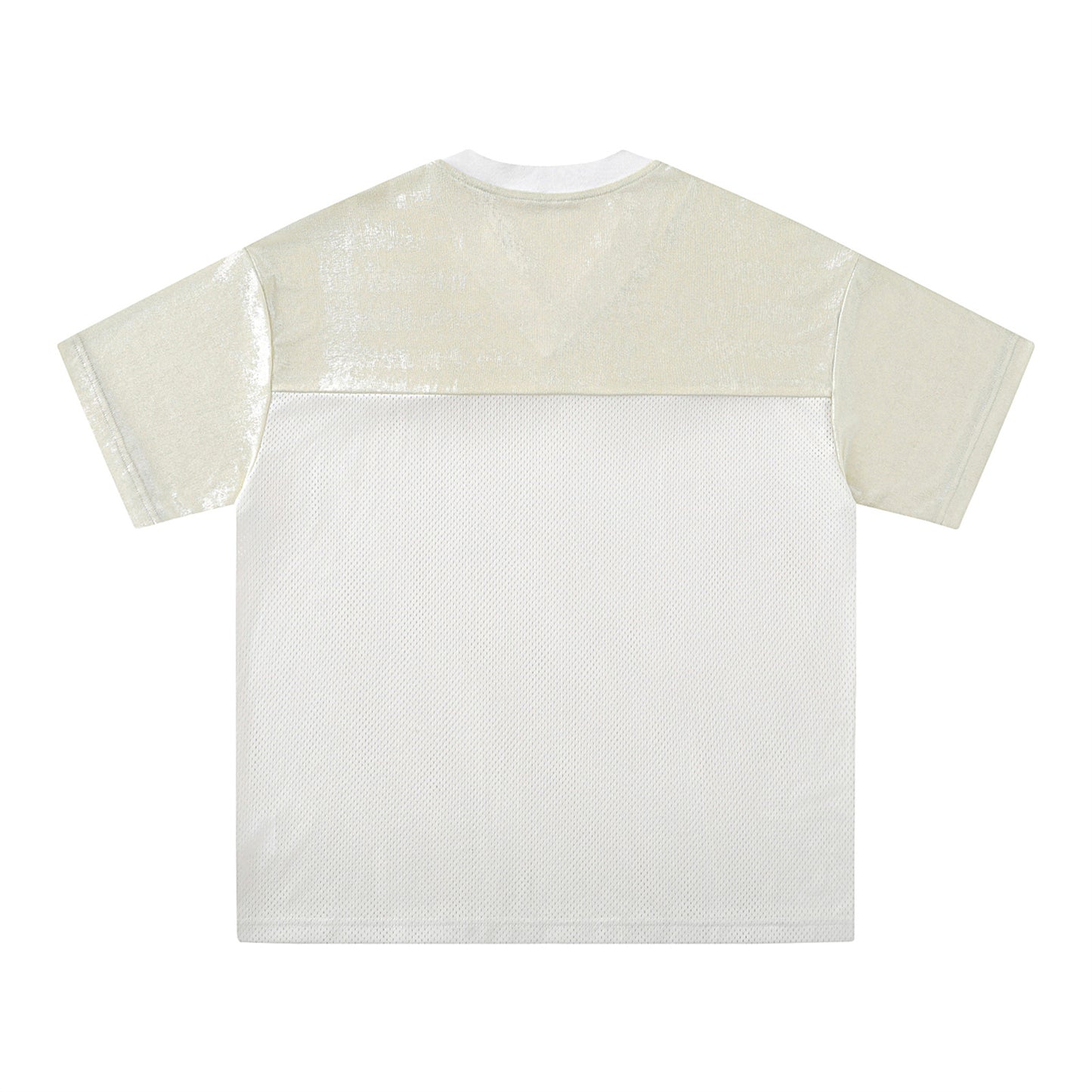Mesh Sports V-Neck Short Sleeve T-Shirt