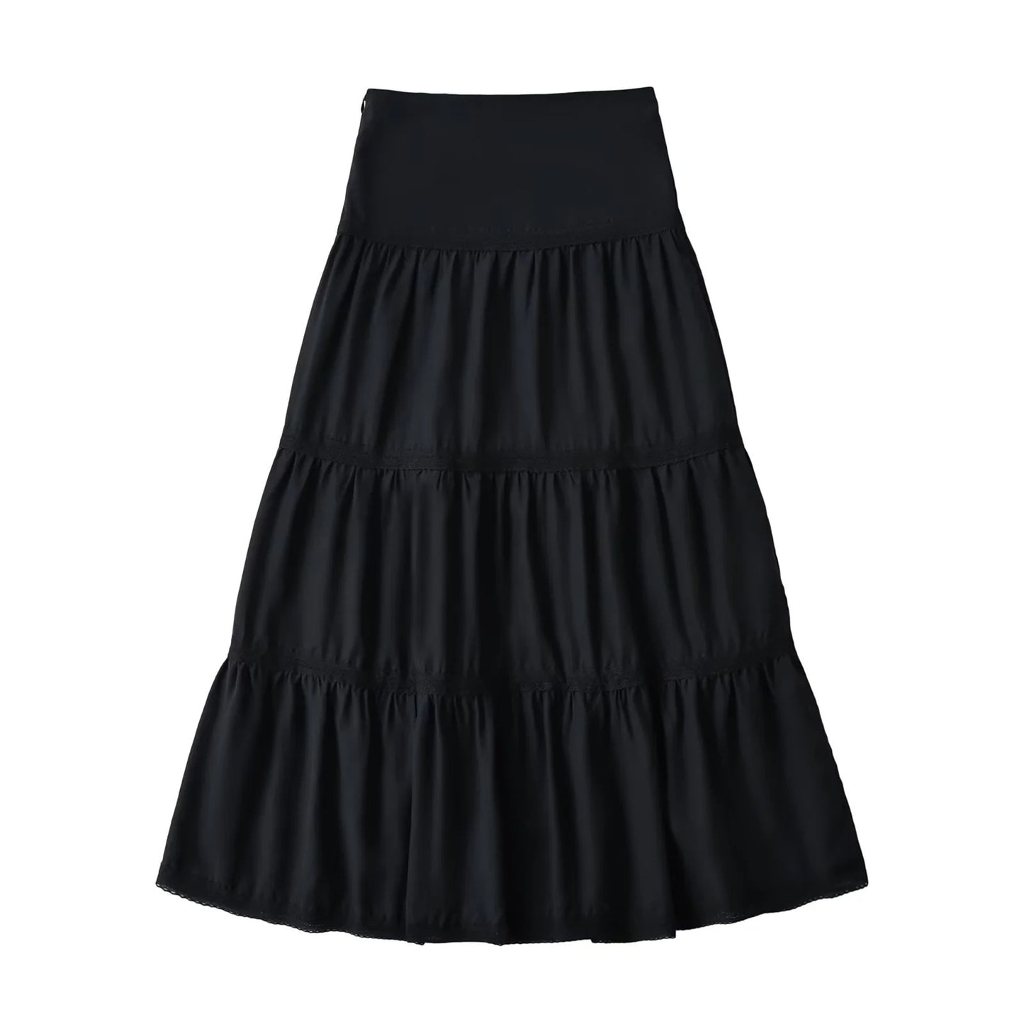 Lace Overlay Skirt