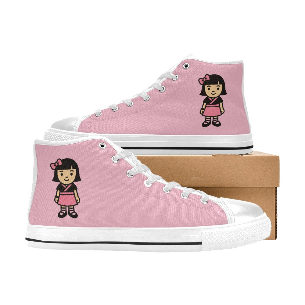 Harajuku Schoolgirl High Top Canvas Women's Shoes