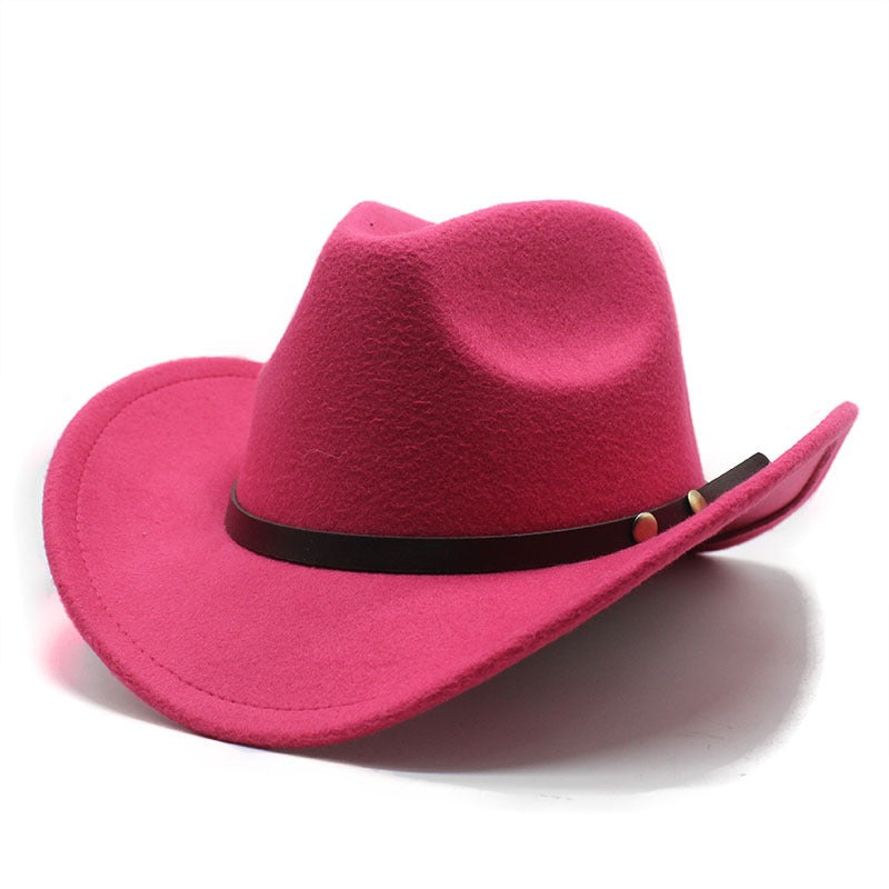 Harajuku Denim Hat – Stylish Western Inspired Felt Hat for All
