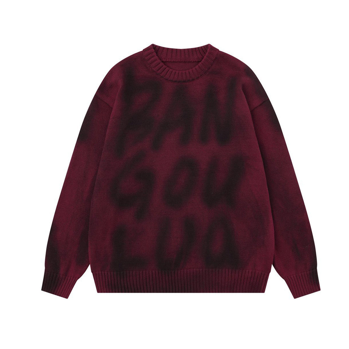 Inkjet Sweater Graffiti Base Sweatshirt