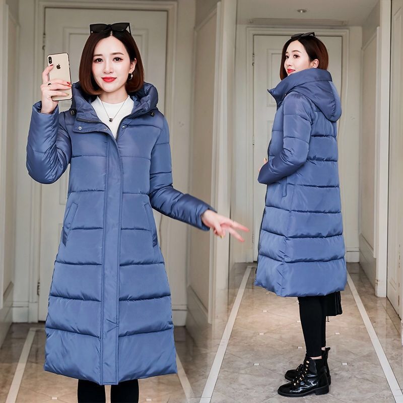Korean Hooded Cotton Jacket for Women - Harajuku Style