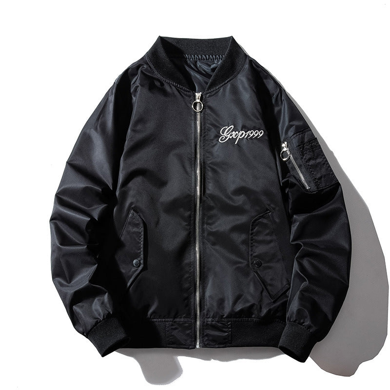 Harajuku Style Dragon Tiger Embroidery MA-1 Flight Jacket