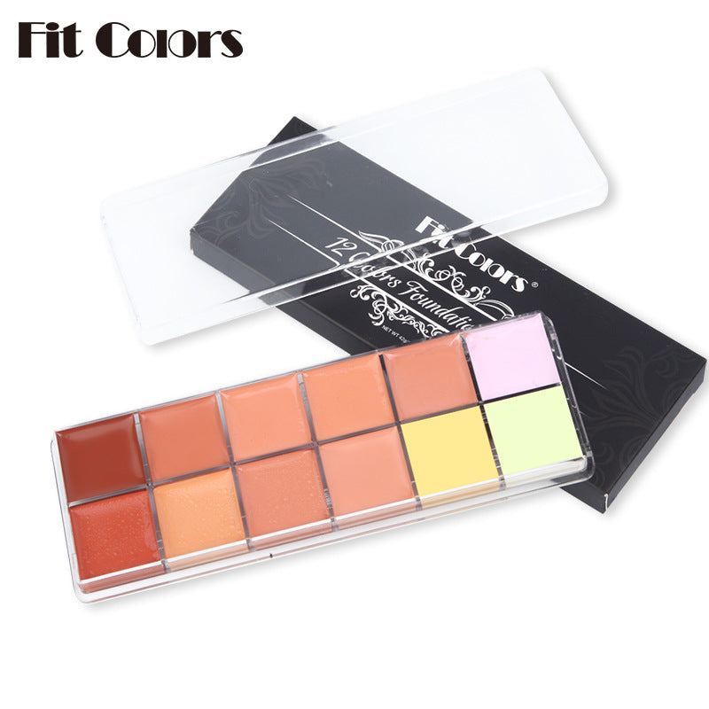 12 Color Natural Moisturizing Long Lasting Concealer
