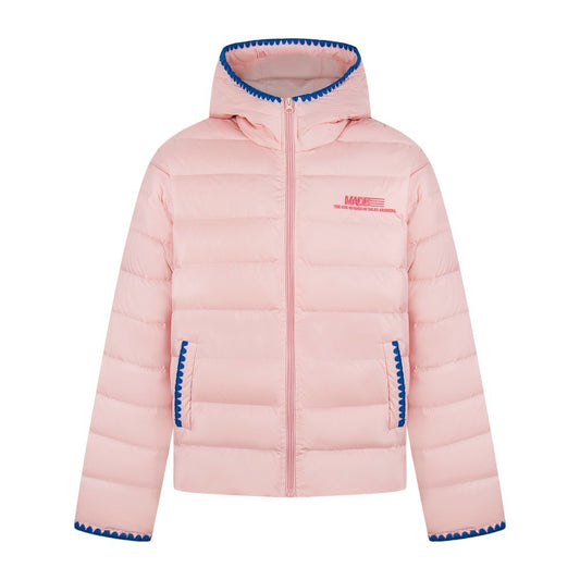 Simple Letter Embroidered Jacket