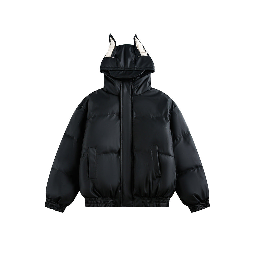 Warm Pointy Ears Puff Jacket