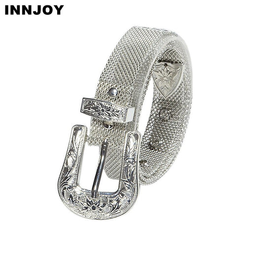 Harajuku Style Gold Chain Belt for Women - Punk Metal Accessory