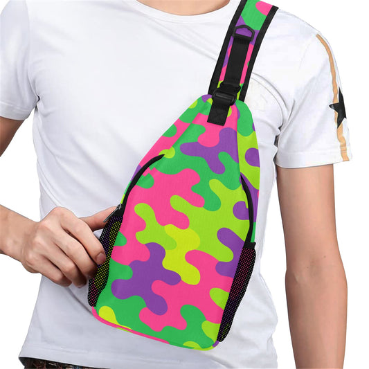 Harajuku Camo Men's Casual Chest Bag