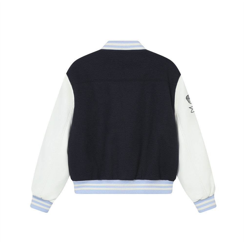 Men's Varsity Jacket with Cotton Jacket