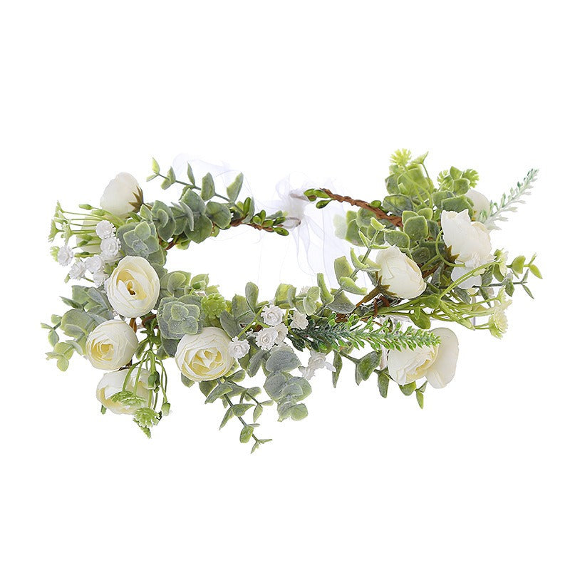 Forest Style Bride & Bridesmaid Wreath Headband