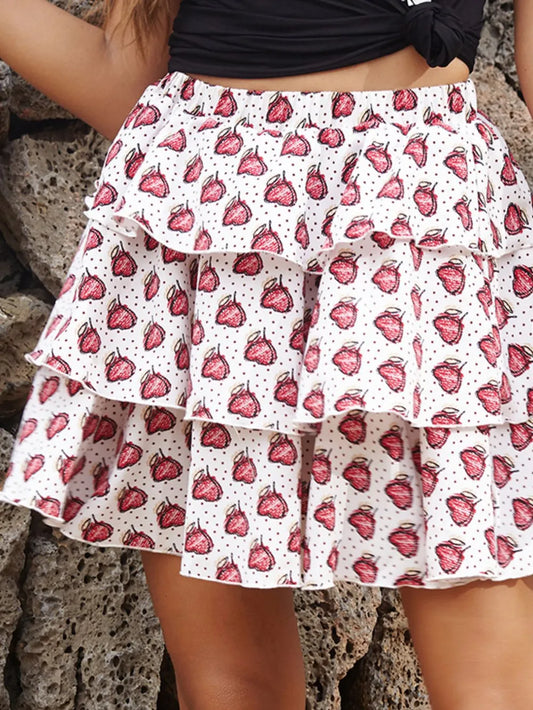 Layered Sheer Mini Skirt - Harajuku Style