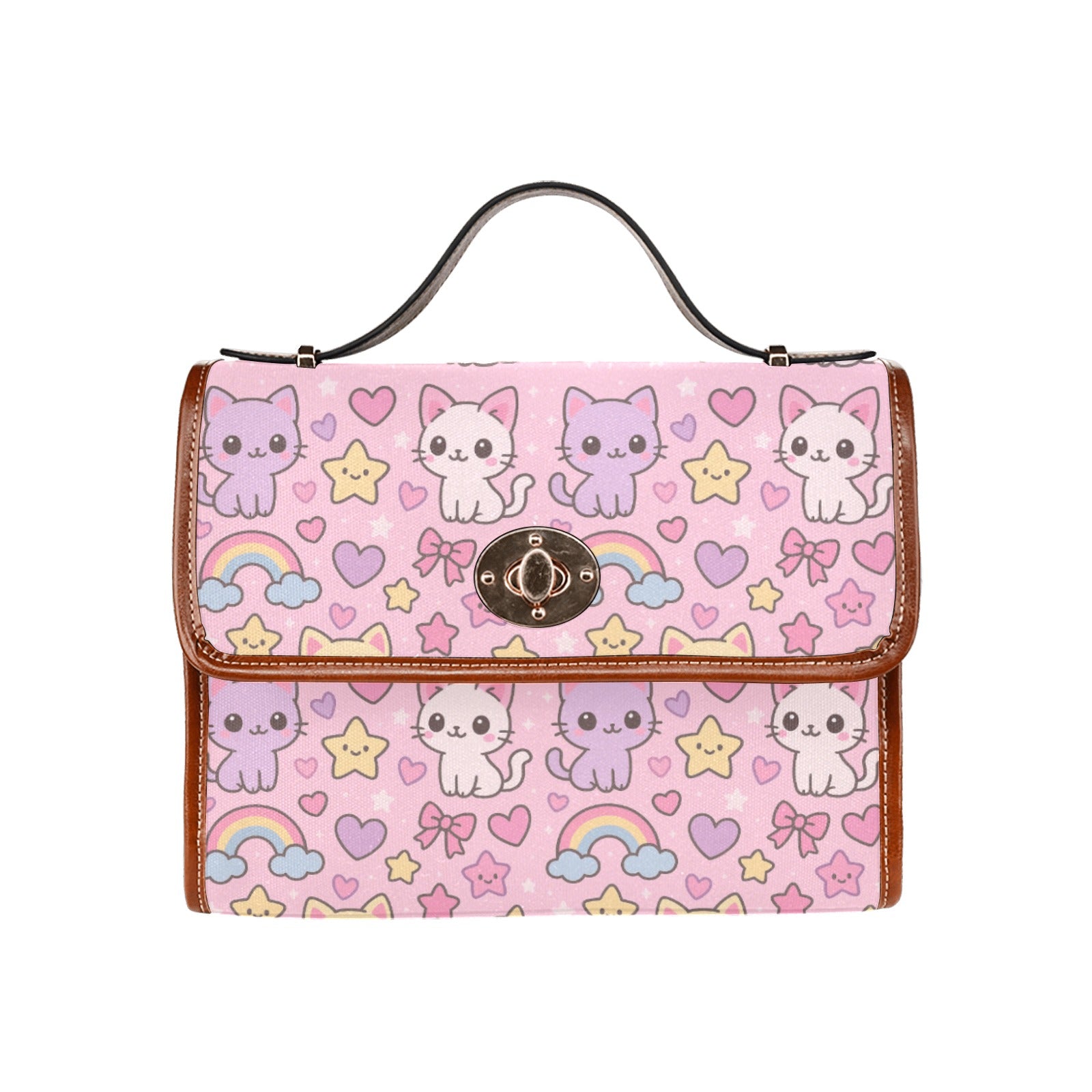 Cartoon Cat Rainbow Harajuku Kawaii Purse