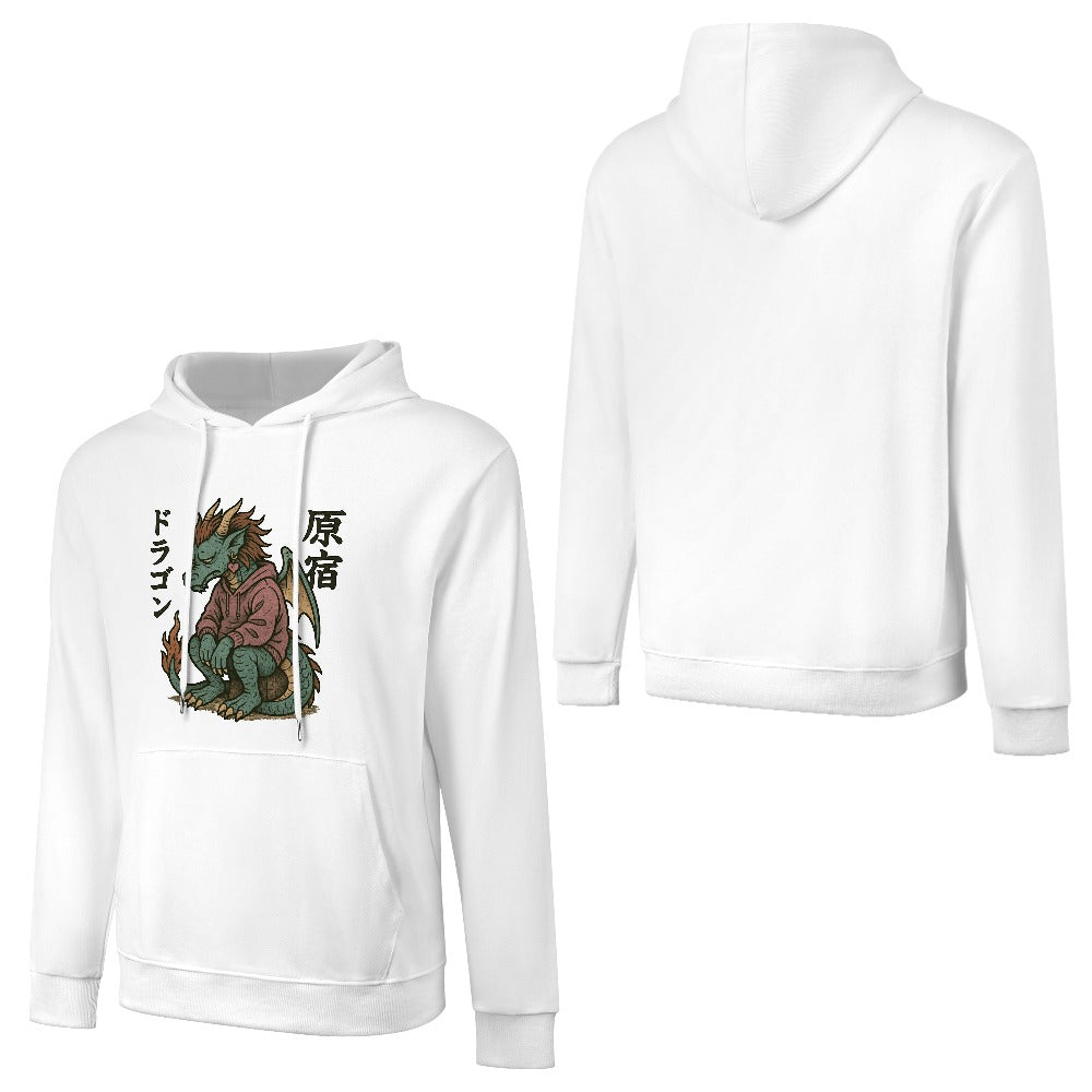 Emo Goth Dragon Pure Cotton Hoodie