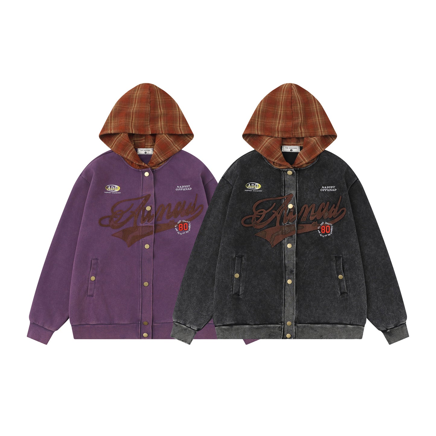 Vintage Washed Embroidered Flying Jacket