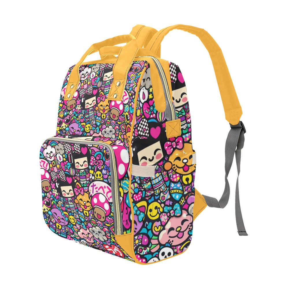 Harajuku Pop Parade Multi-Function Backpack