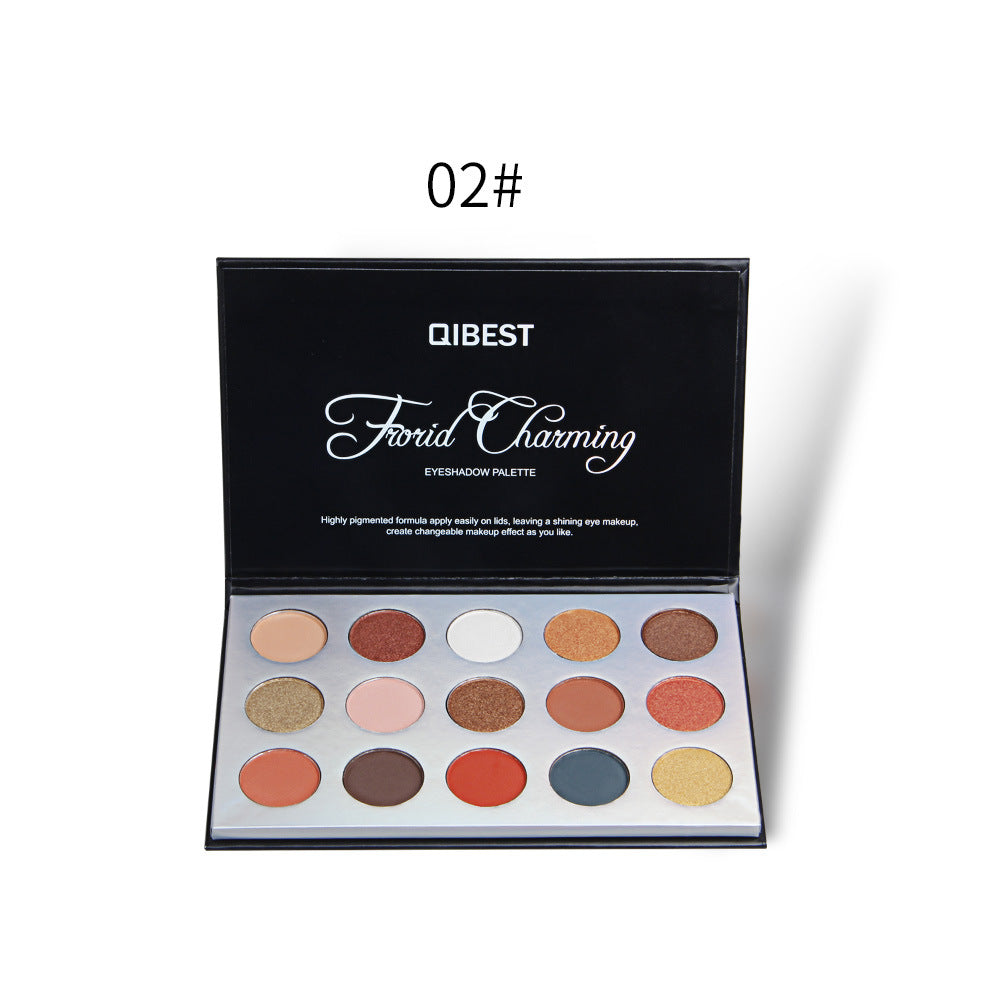 15-Color Harajuku Sunset Eyeshadow Palette