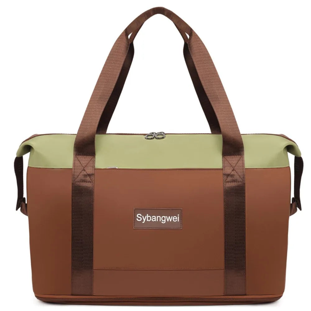Harajuku-Inspired Waterproof Expandable Travel Bag