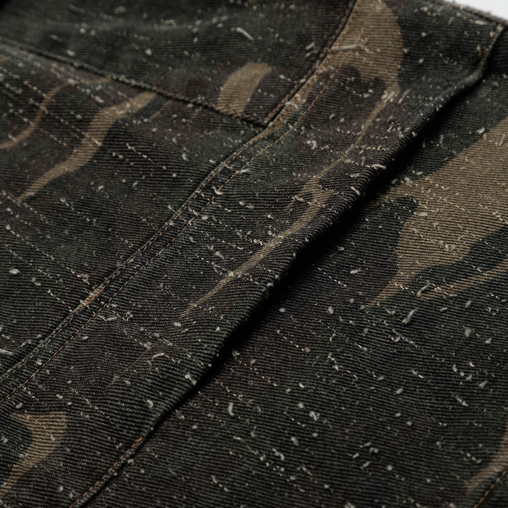 Camouflage Multi-Pocket Loose-Fit Summer Pants