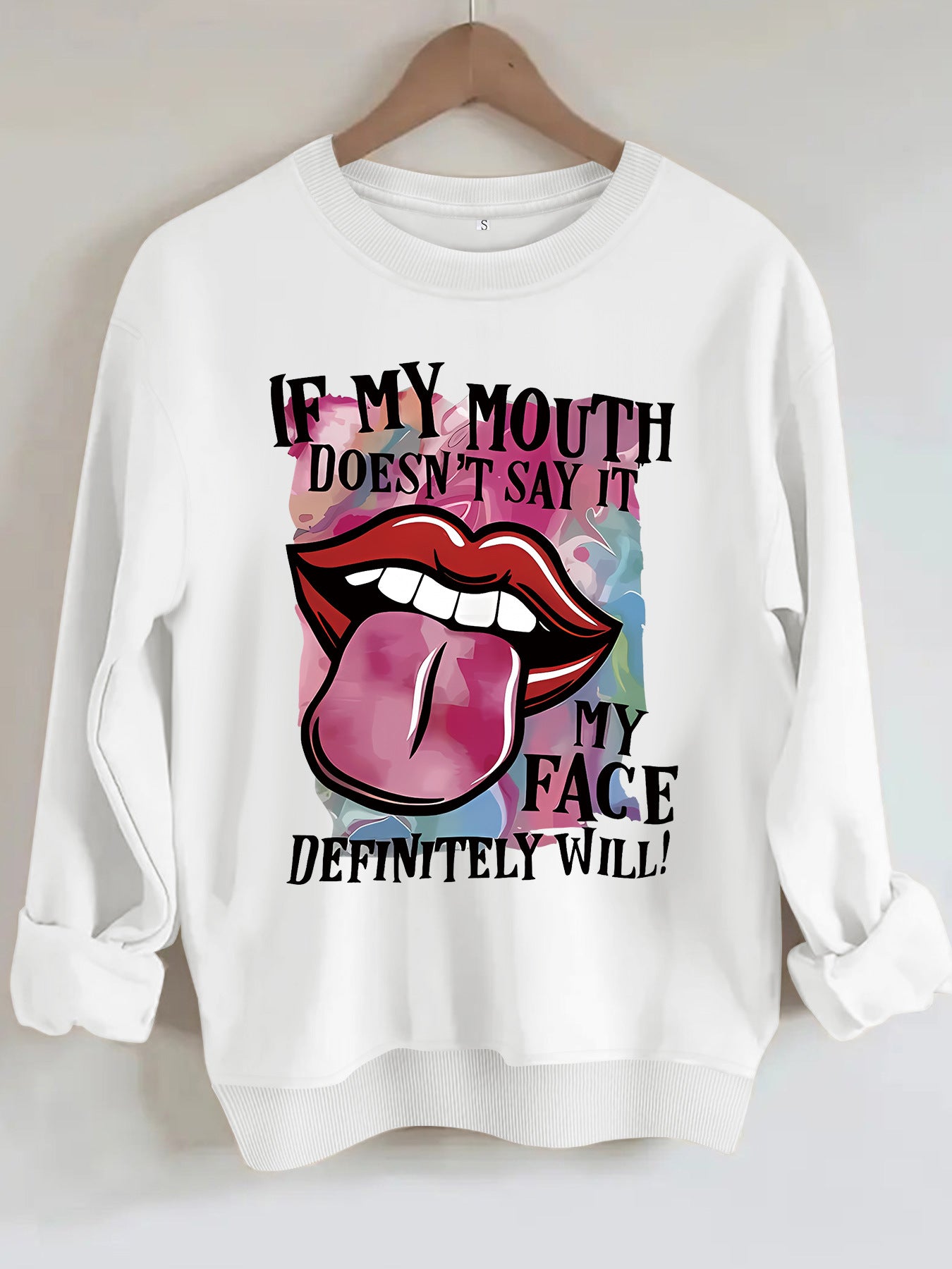 Printed Pattern Sweatshirt