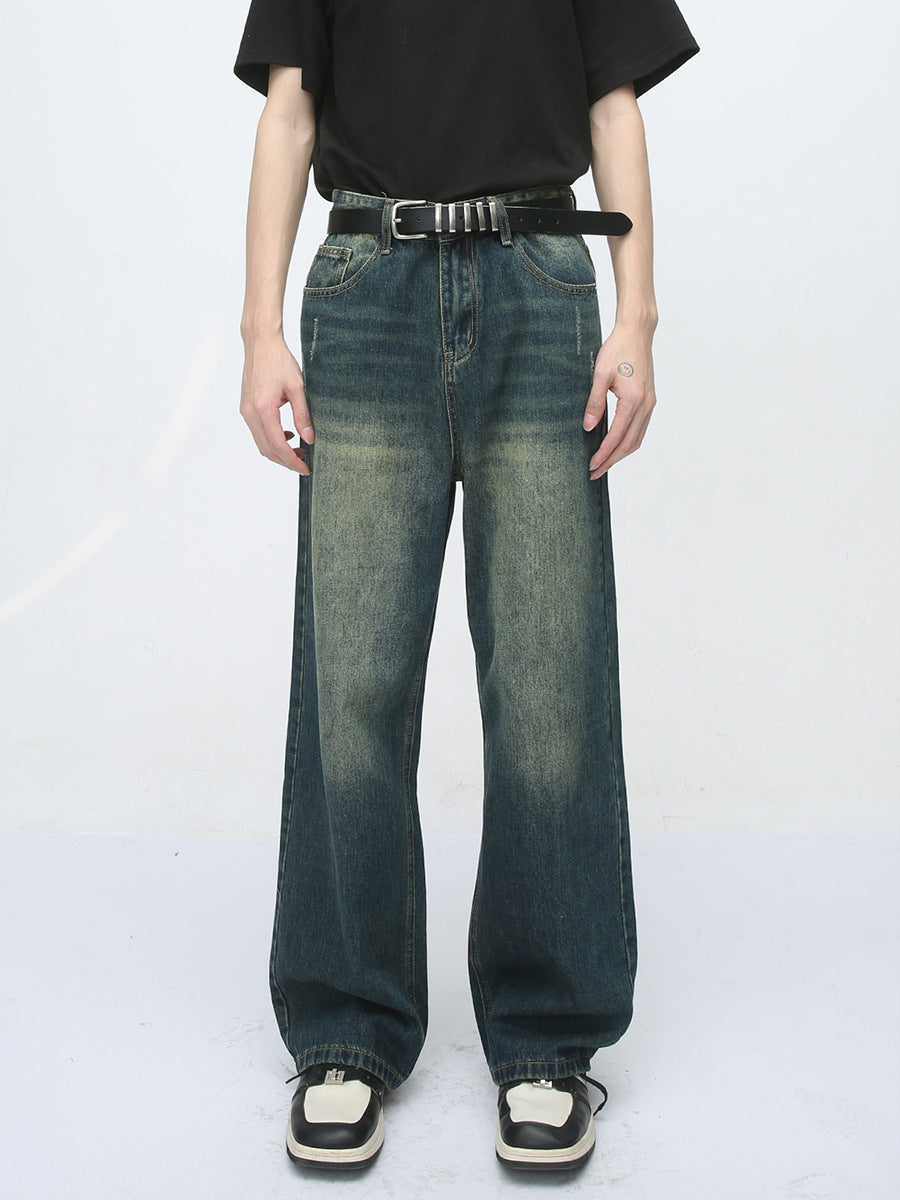 Playful Baggy Jeans with Pockets - Harajuku Style