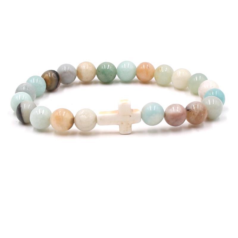 Harajuku Style Bead Jewelry Cross Bracelet